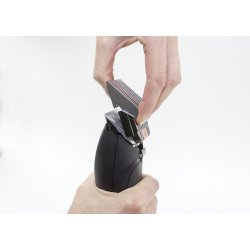 Wahl/Moser afstandskamst i rustfri stl, 8 stk.