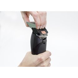 Wahl/Moser afstandskamst i rustfri stl, 8 stk.