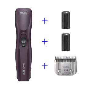 Wahl KM Supera m/2 batterier og skr 10
