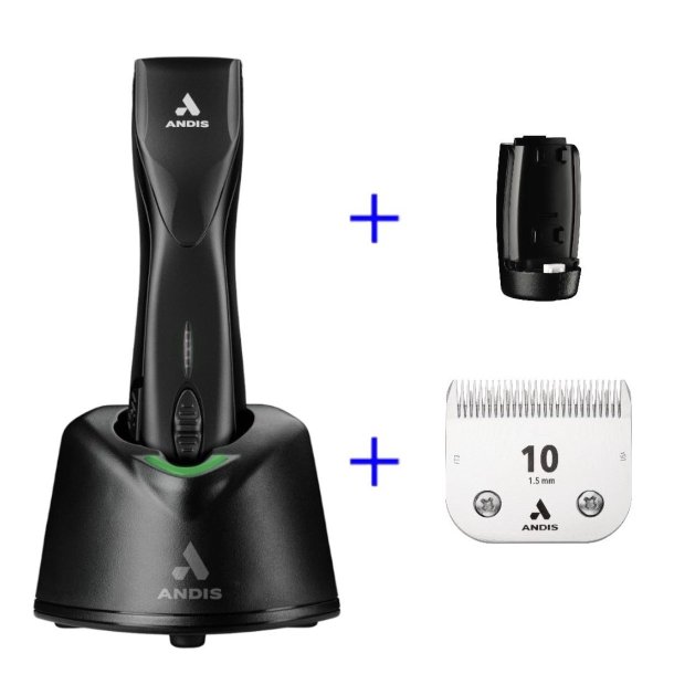 Andis Pulse ZR 2 m/1 batteri og skr 10