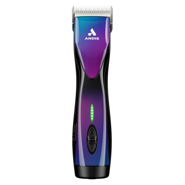Andis Pulse ZR 2 Purple Galaxy Limited Edition m/1 batteri og skr 10