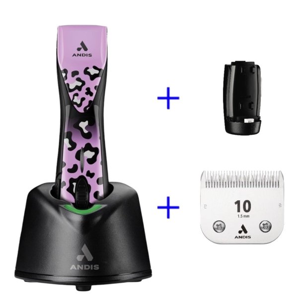 Andis Pulse ZR 2 Wild Limited Edition m/1 batteri og skr 10