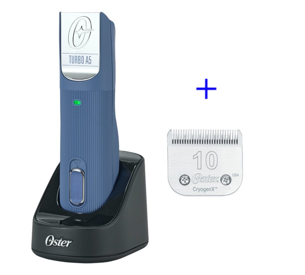 Oster Cordless Turbo A5 m/skær 10 | Hunde klippemaskiner | Thordal.dk