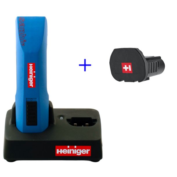 Heiniger Saphir cordless m/1 batteri, uden skr
