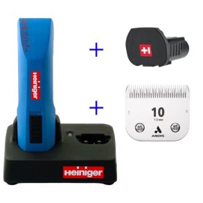 Heiniger Saphir cordless, 1 batteri og skr 10