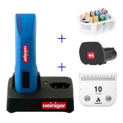 Heiniger Saphir cordless m/1 batteri, sk�r 10 og afstandskams�t