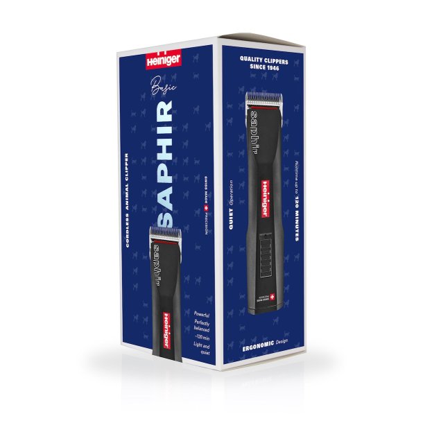 Heiniger SaphirBasic cordless m/1 batteri afstandskams�t