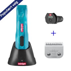 Heiniger Opal cordless 2 speed m/1 batteri og skr 10
