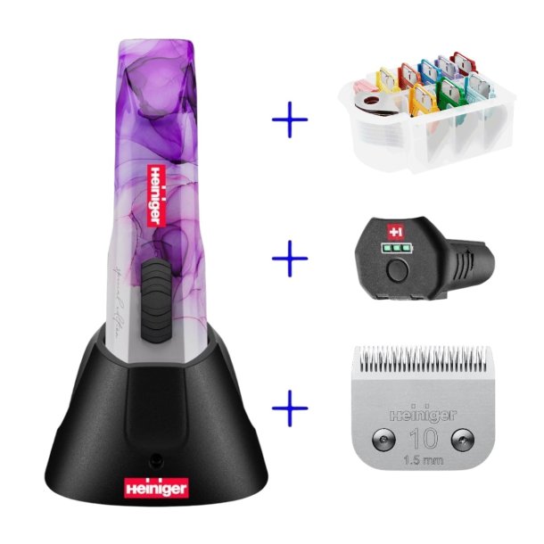 Heiniger Opal cordless special edition 2 speed m/1 batteri og afstandskams�t