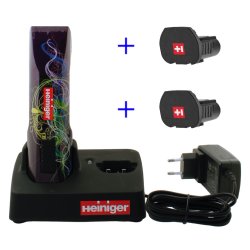 Heiniger Saphirstyle cordless med 2 batterier uden skr