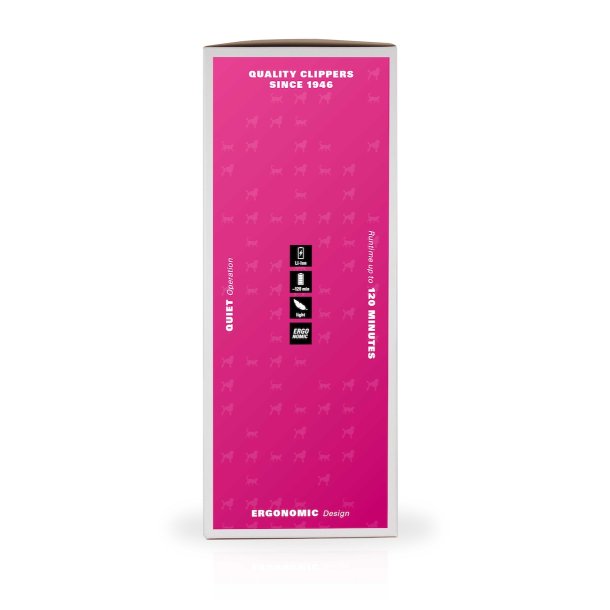 Heiniger Saphir pink cordless med 2 batteri og sk�r 10