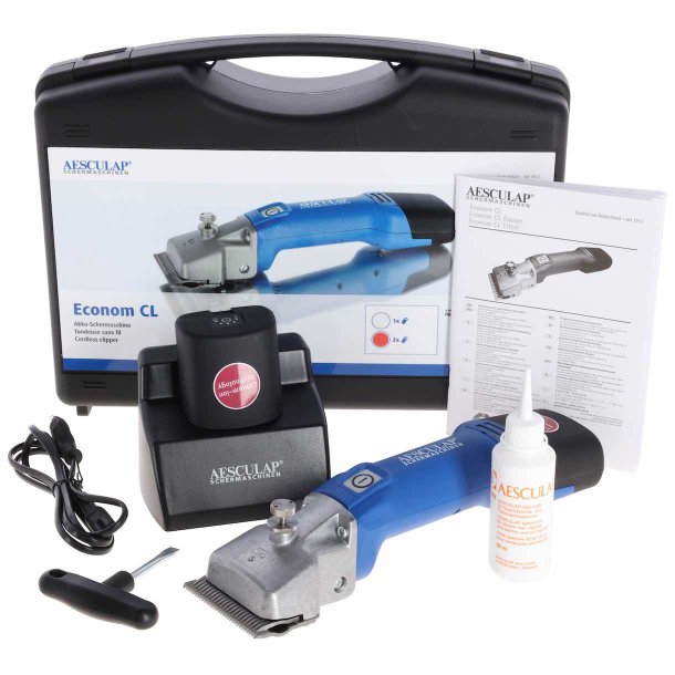 AESCULAP ECONOM CL hesteklipper inkl. 1 skr