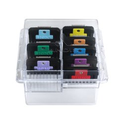 Andis universal afstandskamst rustfri stl, 8 stk.