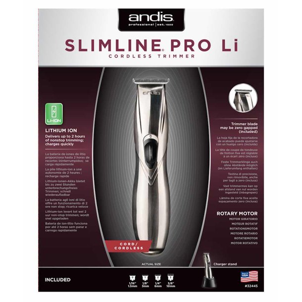 Andis Slimline Pro Li cordless trimmer