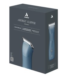 Andis eMERGE bl m/skr 10 og afstandskamst