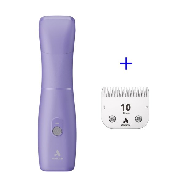 Andis eMERGE lilla m/skr 10