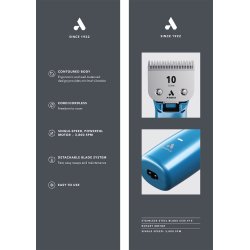 Andis eMERGE lite m/skr 10 og afstandskamst