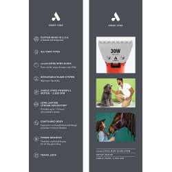 Andis eMERGE orange m/skr 30W