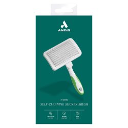 Andis karte selvrensende hvid/grn