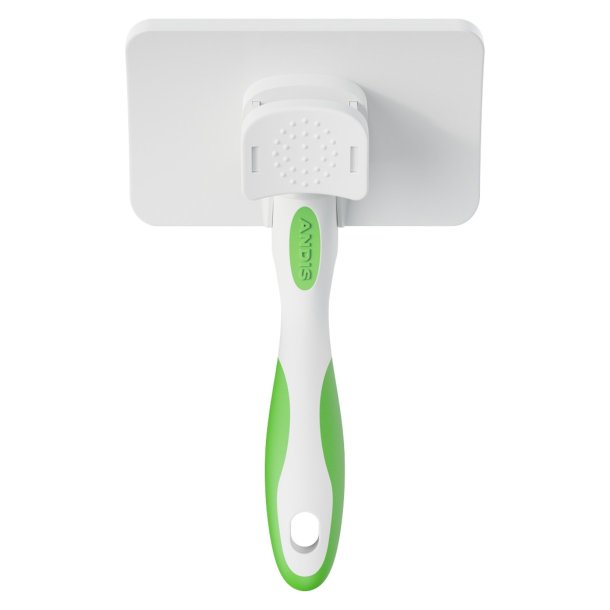 Andis karte selvrensende hvid/grn