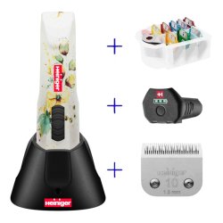 Heiniger OpalFloral cordless 2 speed m/1 batteri og afstandskams�t
