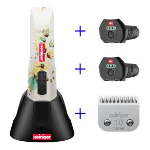 Heiniger OpalFloral cordless 2 speed m/2 batterier og sk�r 10