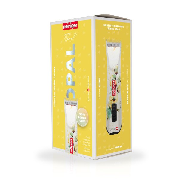 Heiniger OpalFloral cordless 2 speed m/2 batterier og sk�r 10