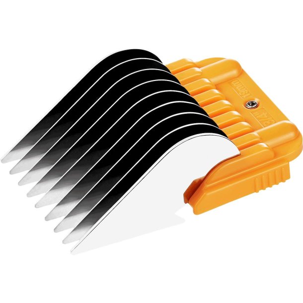 Heiniger afstandskamst rustfri stl, 9 stk.