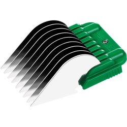 Heiniger afstandskamst rustfri stl, 9 stk.