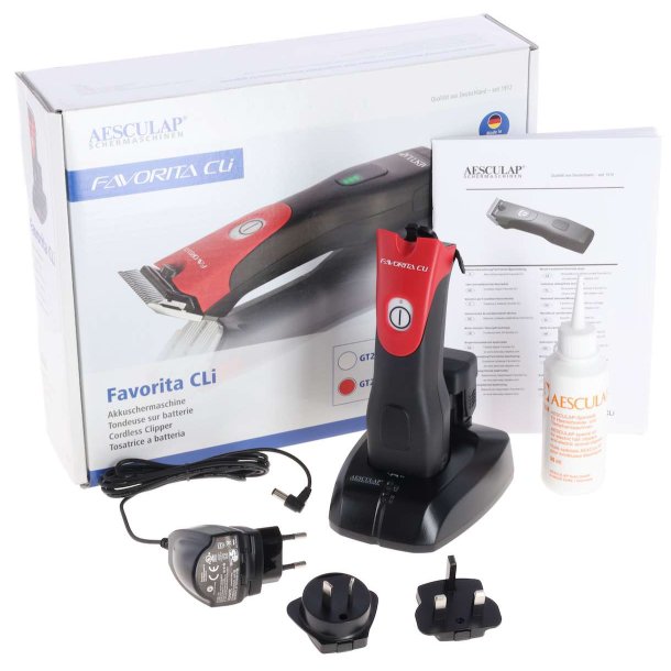 Aesculap Favorita CLi rd uden skr, 1 batteri