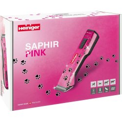 Heiniger Saphir pink cordless med 2 batteri og skr 10