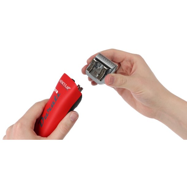 Aesculap Durati Pro r�d med 1 batteri og sk�r 10