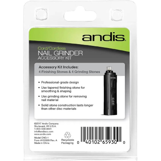 Andis neglesliber Li-ion slibestens kit