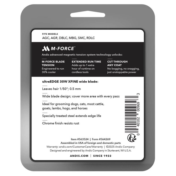 Andis sk�r 30W (0,5mm) M-Force