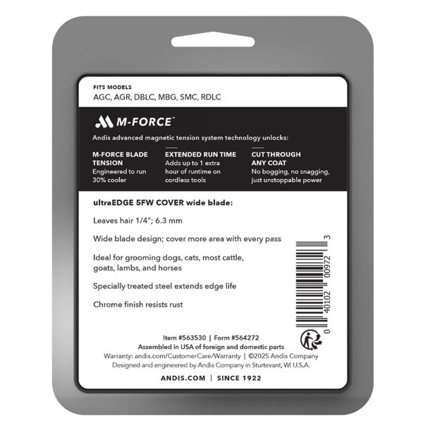 Andis sk�r 5FW (6,3mm) M-Force