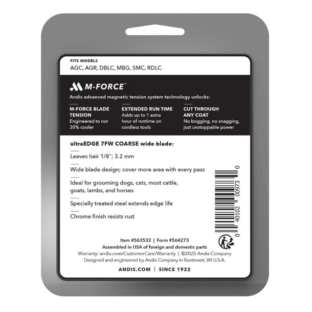Andis sk�r 7FW (3,2mm) M-Force