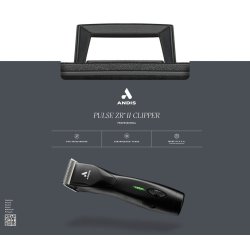 Andis Pulse ZR 2 m/1 batteri og skr 10