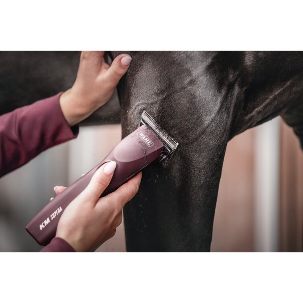 Wahl KM Supera hest m/2 batterier og skr 10W