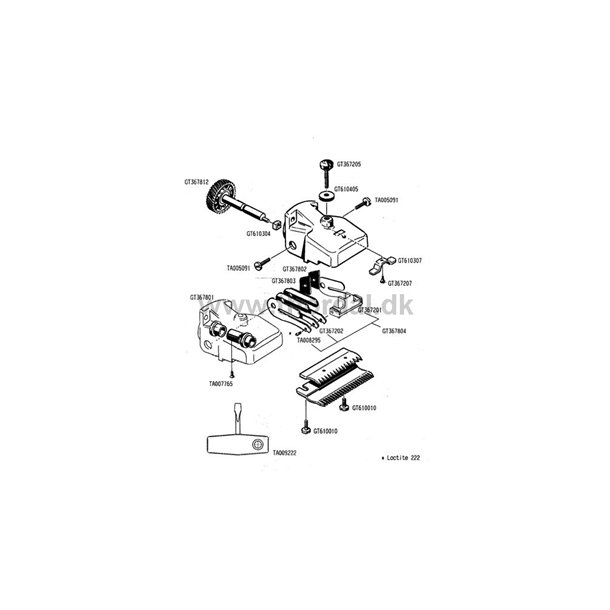 Aesculap svingfjeder econom 2  GT367202