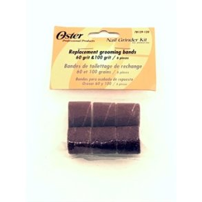 Oster neglesliber sandpapir 6 stk.